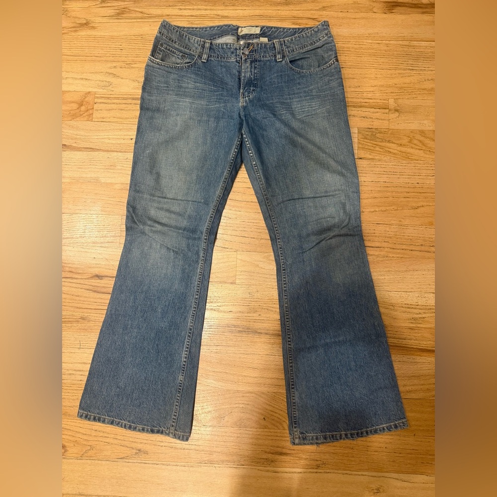 BKE Blue Harbor Flare Wide Leg Jeans with Timeless Appeal